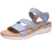 Remonte R6861, Sandalias con Correa en el Tobillo Mujer, Azul, 45 EU