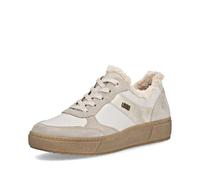 Remonte remonteTEX D2T02 - Zapatillas bajas para mujer, con plantilla suelta, impermeable, para mujer, White Kombi 80, 37 EU