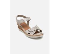 Remonte R6252, Sandalias con cuña Mujer, Oro Blanco 91, 38 EU