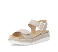 Remonte Sandalia de Mujer D3P53, Talla:41 EU, Color:Beige