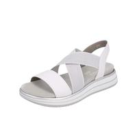 Remonte Sandalia para mujer D1j50, Blanco, 37 EU