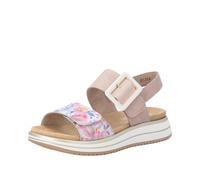 Remonte Sandalias con tiras para mujer, color rosa, talla 37 EU