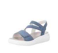 Remonte Sandalias con tiras para mujer D3L51, color azul, talla 37 EU