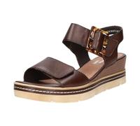 Remonte Sandalias de cuña para mujer D2L53, marrón, talla 36 EU