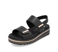 REMONTE Sandalias negro, Talla 38