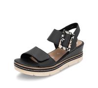 Remonte Sandalias para mujer D2L53, sandalias para mujer, Negro , 43 EU