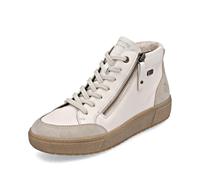 Remonte Zapatillas altas para mujer D2t71, White Kombi 80, 43 EU