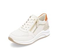 Remonte Zapatillas bajas para mujer D0T10, con plantilla suelta, Blanco, 38 EU