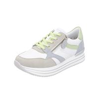 Remonte Zapatillas Bajas para Mujer D1323, Color Blanco, Talla 42 EU, Blanco 84, 42 EU