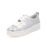 Remonte Zapatillas bajas para mujer D1C03, con plantilla suelta, Plata Platino 81, 37 EU