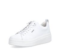 Remonte Zapatillas bajas para mujer D1C12, suela suelta, Blanco 80., 39 EU