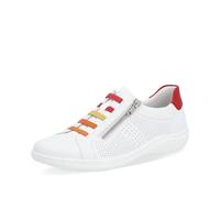 Remonte Zapatillas bajas para mujer D1E02, con plantilla suelta, Blanco Combi 80., 39 EU