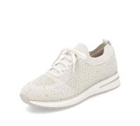 Remonte Zapatillas bajas para mujer D1G12, con plantilla suelta, Beige 60, 42 EU