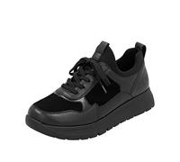 Remonte Zapatillas Bajas para Mujer D2V00, Color Negro, Talla 38 EU, Negro, 38 EU