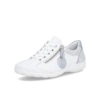 Remonte Zapatillas bajas para mujer, R3408, con plantilla suelta, White Kombi 82, 42 EU