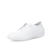 Remonte Zapatillas bajas para mujer, R3521, con plantilla suelta, Blanco 80., 43 EU