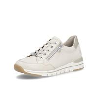 Remonte Zapatillas bajas para mujer, R6716, con plantilla suelta, Beige Kombi 60, 43 EU