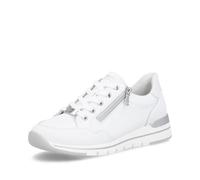 Remonte Zapatillas bajas para mujer, R6716, con plantilla suelta, Blanco 80., 40 EU