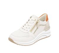 Remonte Zapatillas bajas para mujer D0T10, con plantilla suelta, Blanco, 38 EU
