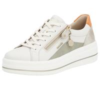 REMONTE Zapatillas deportivas bajas 'D1C01' gris / naranja / plata / offwhite, Talla 37