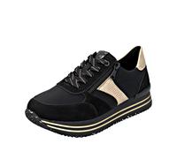 REMONTE Zapatillas deportivas bajas oro / negro 39 oro / negro