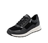 Remonte Zapatillas Deportivas de Mujer De Cuero Liso En Oscuridad Colores Con