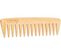 REMOS Peine para el cabello de madera de haya local 18 cm de púas gruesas