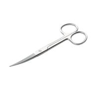 REMOS Tijeras domésticas, tijeras universales, puntiagudas, hoja curva, 12 cm, acero inoxidable