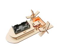Remote Control Boat, Educational Building Toy Set, Portable Fine Motor Skill Game, Interactive Learning Activity, Ideal for Preschool, Home, Playroom, 6.89x6.3x2.76 Inches
