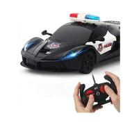 Remote Control Car 1/24 RC Police Car Electric Cop Car Toys for Kids Boys Birthday Gifts Preschool Toys Cars Toddlers Toys for 4-5 Year Old Boys RC Ca
