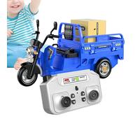 Remote Control Car - Three Wheel Vehicle With Light Sound, 2.4G RC Toy | Fun Interactive Remote Controlled Toy For Boys Girls Family Gatherings Indoor Home Room Tile Floor Birthday Party Playtime
