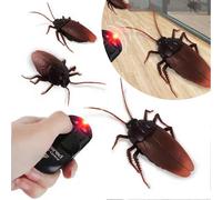 Remote Control Cockroach Toy Giant Realistic Cockroach Prank Toy for Christmas Gag Gifts & Scare Jokes