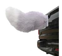 Remote Control Electric Car Tail - Fuzzy Wagging Moving Tail, USB Rechargeable, Adjustable Speed, Cute Plush Auto Trunk Decoration, Universal Fit Vehicle Exterior Accessory (D)