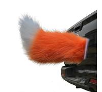 Remote Control Electric Car Tail - Fuzzy Wagging Moving Tail, USB Rechargeable, Adjustable Speed, Cute Plush Auto Trunk Decoration, Universal Fit Vehicle Exterior Accessory (I)