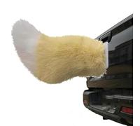 Remote Control Electric Car Tail - Fuzzy Wagging Moving Tail, USB Rechargeable, Adjustable Speed, Cute Plush Auto Trunk Decoration, Universal Fit Vehicle Exterior Accessory (G)
