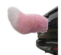 Remote Control Electric Car Tail - Fuzzy Wagging Moving Tail, USB Rechargeable, Adjustable Speed, Cute Plush Auto Trunk Decoration, Universal Fit Vehicle Exterior Accessory (H)