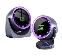 Remote Control Fan, Cordless Air Cooler, Digital Display Device, Compact Quiet Strong Adjustable Airflow for Offices Camping and Home Use, 7.87x3.54x4.33 Inches