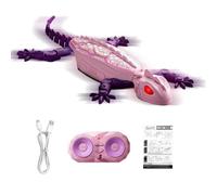 Remote Control Gecko with LED, Eyes Rechargeable, Remote Control Electric