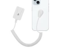 Remote Control Holder | Security Cable Leash | Self-Adhesive Organizer for Air Conditioner & TV Remotes | Ideal for TV, Heater Controllers,Media Player,Office Supplies,Makeup Brush