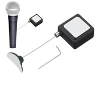 Remote Control Lock - Adjustable Retractable Cable Locks 3.12x3.12x1.41cm | Sturdy Security Rope With 90cm Line, Pause Function | Convenient Lock For Family, Friends, Colleagues