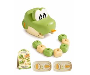 Remote Control Snake Game, Crocodile Car Magnetic Toy Eating Itself