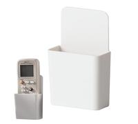 Remote Control Wall Organizer - No Drilling Storage Holder, Air Conditioner Remote Rack | Space Saving Wall Mounted Organizer For Doors Walls Home Office Bedroom Living Room Compact Storage Solution W