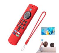 Remote Cover- Remote Protective Cover 2.2x4.8 Inches | Shockproof 4K Anti-Fall RC Solid Color SiliconeCover with Protective Grip For Smart TV Stick Silicone Case Anti-Fall