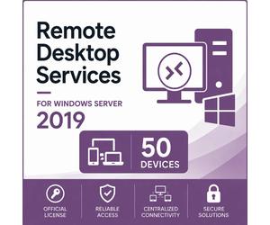 Remote Desktop Services (50 Dispositivos) para Windows Server 2019