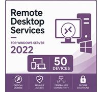 Remote Desktop Services (50 Dispositivos) para Windows Server 2022