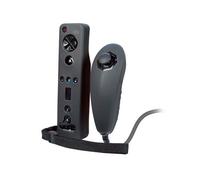 Remote Plus + Manette Nunchuk + Dragonne + Silicone pour Wiimote/Nunchuck - noir [Importación francesa]