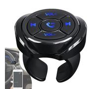 Remoto De Música Multimedia: Botón De Audio De Dirección, Herramienta De Control De Automóviles Inalámbricos | Clicker De Reproducción De Radio, Interruptor De Navegación Musical para Moto,