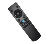 Remoto del proyector de Cine en casa con botón de Comando de Voz, Teclas Multimedia claras, Cuerpo Compacto de ABS, navegación Diaria fácil para Ver sofá Proyector Botón de micrófono de Voz