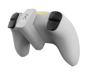 Remotto5 - Cargador para Mando de PS5 Inalámbrico - Batería Portátil para DualSense Juega Mientras Carga - Larga Duración +12 Horas de Autonomía - PS5 Accesorios