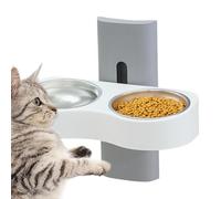 Removable Dog Bowls, Height Adjustable Double Feeding Bowls, Multipurpose Pet Feeding Bowls, Cat Water Bowls, Adjustable Dog Feeding Bowls, Non Slip Pet Bowls, Double Pet Bowls for Dogs and Cats